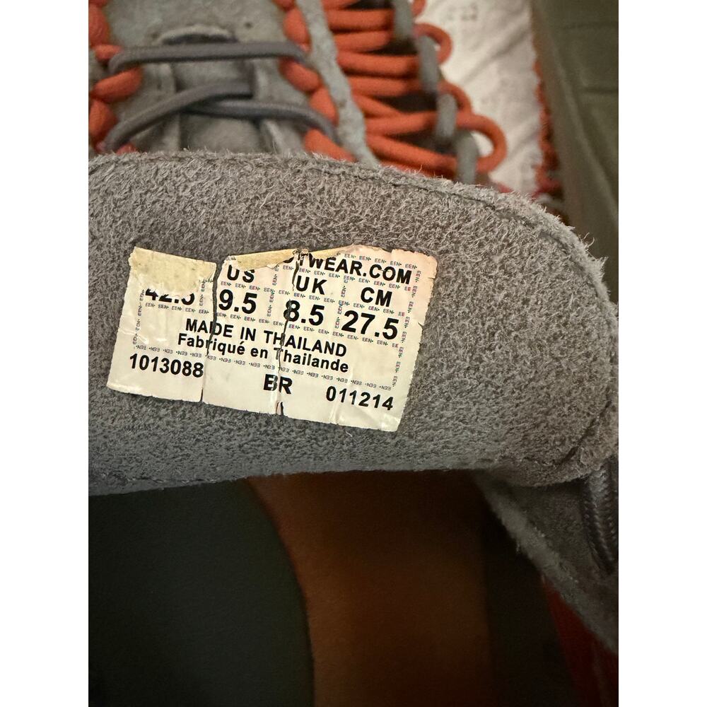 KEEN UNEEK Gray Orange Cord Sandals Shoes Men's 9.5 Women's 11 Hiking - Picture 7 of 8